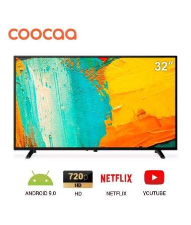 Coocaa 32S3G Led Tv 32 inch Smart Android 9.0 Hd Tv