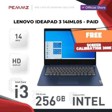 LENOVO IDEAPAD 3 14IML05 - PAID - I3-10110U -SSD 256GB - ABYSS BLUE