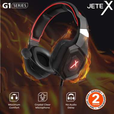 Headphone Gaming Headset JETE-X G1 - Garansi Resmi 2 Tahun