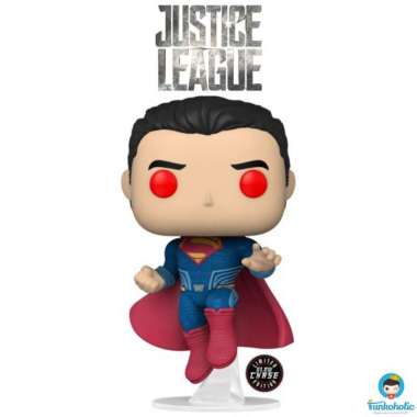 Funko POP! Movies Justice League Superman Flying Glow CHASE EXCLUSIVE