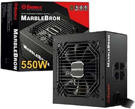 Power Supply Enermax MARBLE BRON 550watt 80+ Bronze Semi Modular -PSU