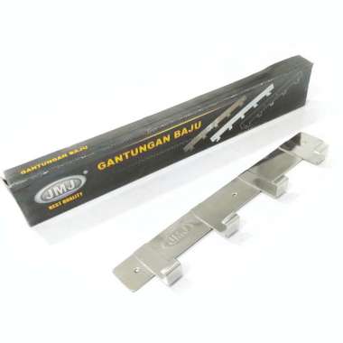 Cantolan Baju Dinding 4 Kait JMJ Atau Gantungan Neo Stainless JMJ
