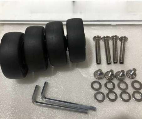 Roda koper Samsonite Lojel Delsey Elle Condotti Tumi President dll