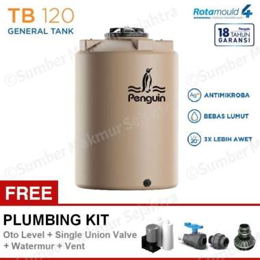 Tangki Air / Toren / Tandon Penguin 1200 Liter - TB 120 Cream