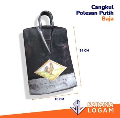 Cangkul/Pacul Polesan Putih Baja Cangkul