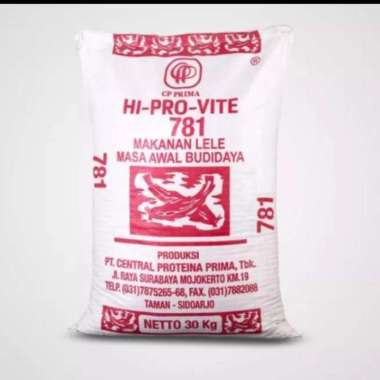 pakan ikan lele hi pro vite 781 1kg