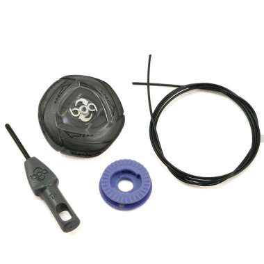 SHIMANO BOA IP1 REP KIT 1 DIAL RP901 LEFT, 0, BLACK