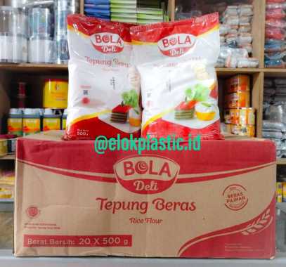 Bola Deli Tepung beras kemasan dus ( 20 x 500g )