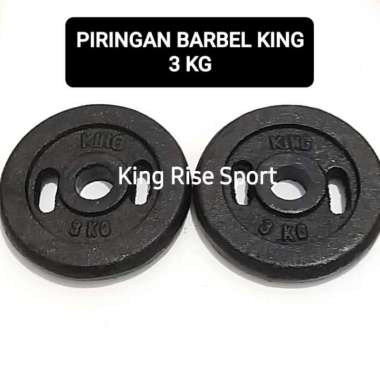 Piringan Barbel Besi King 3 Kg