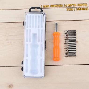 Obeng Set 16in1 Mini Tool Student Tool Kit Mini Student Tool random