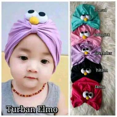 Turban Anak Turban Bayi Ciput Anak Ciput Bayi Turnan Elmo 0-3th multicolor