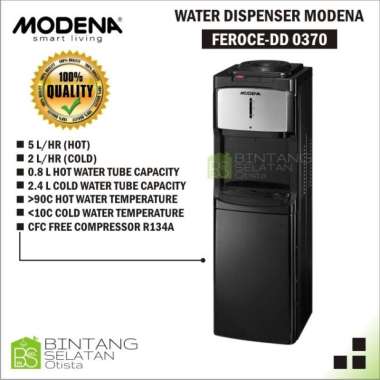 WATER DISPENSER MODENA/ DISPENSER AIR MODENA FEROCE - DD 0370 BLACK