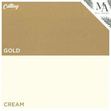 Tulisan Custom Nama Hiasan Dinding Dekorasi Kamar Lamaran Nikahan Ulang Tahun Tasyakuran Kertas Karton Jasmine 15cm Gold/Cream