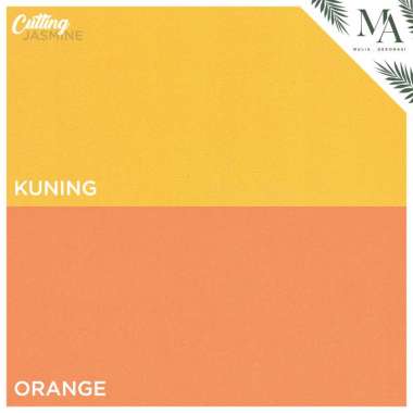 Tulisan Custom Nama Hiasan Dinding Dekorasi Kamar Lamaran Nikahan Ulang Tahun Tasyakuran Kertas Karton Jasmine 15cm Orange/Kuning