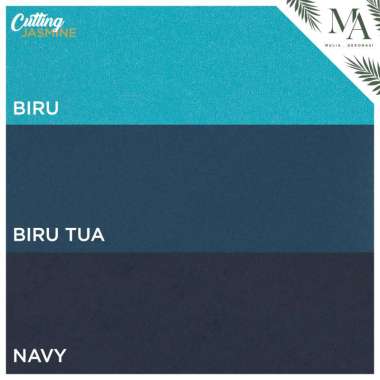 Tulisan Custom Nama Hiasan Dinding Dekorasi Kamar Lamaran Nikahan Ulang Tahun Tasyakuran Kertas Karton Jasmine 10cm Biru/Biru Tua/Navy