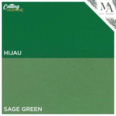 Tulisan Custom Nama Hiasan Dinding Dekorasi Kamar Lamaran Nikahan Ulang Tahun Tasyakuran Kertas Karton Jasmine 15cm Hijau/Sage Green