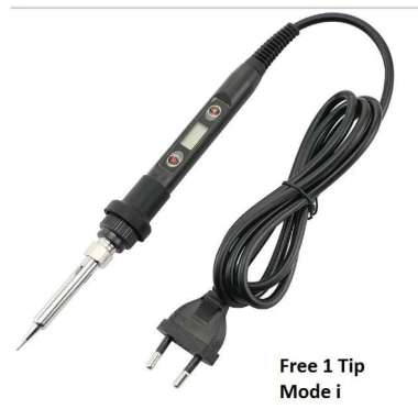 SOLDER TEMPERATURE SUHU LCD DIGITAL 220V 80W 2 mata solder 2MataSolder