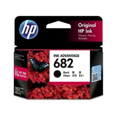 Tinta HP 682 Black HP 682 Colour Original Resmi HP Indonesia Black