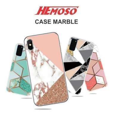 Soft Case HP Geometric Marble Samsung Note 8 9 20 Ultra Note 10lite/A81 Casing Note 20