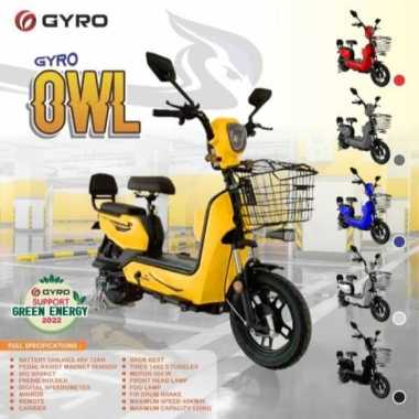 GYRO OWL - Sepeda Listrik GARANSI RESMI