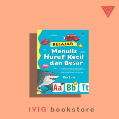 Buku Belajar Menulis Huruf Kecil dan Besar - LAKSANA