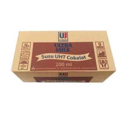 Susu ultra coklat 200ml 1 dus