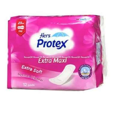 Hers protex extra maxi extra soft non wings isi 12