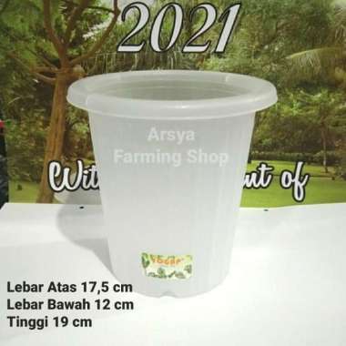 Pot Yogap 15 Transparan