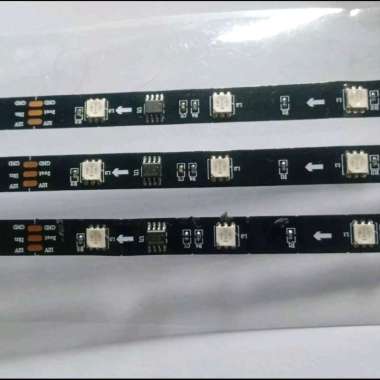 LED strobo kaca LED renggang 3 baris_120cm 12volt pengedip modul bagasi