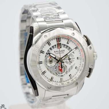 BALMER B.7993MS - Jam Tangan Pria Analog ORIGINAL - Silver