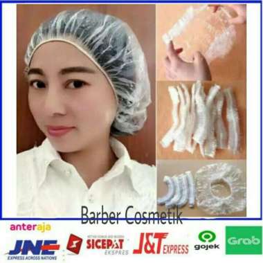shower cap plastik shower mandi