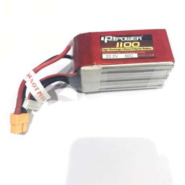 Lipo 6S 6Sel LPB 1100mah 6S 60C Lipo Baterai Battery