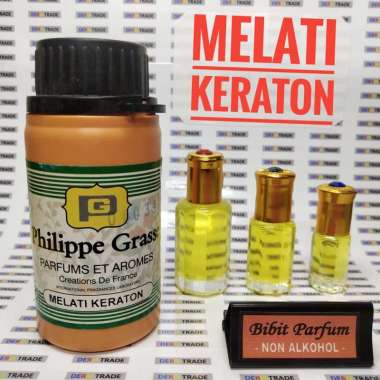 PARFUM MELATI KERATON BY PHILIPPE GRASE BIBIT MINYAK WANGI ROLL 3ML