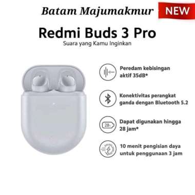 Xiaomi Redmi Buds 3 Pro Garansi Resmi Grey