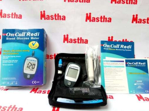 Alat Cek Up Gula Darah Glucose On Call Redi Glucometer REF G113-274