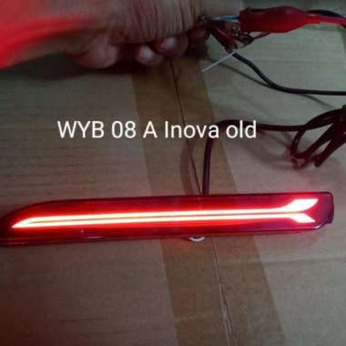 Lampu reflektor bumper belakang Innova new 2008-2015.