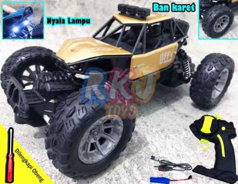 ( METAL ALLOY , 2,4 GHZ ) MSM Mainan RC Offroad Climbing Car 2WD Multicolor