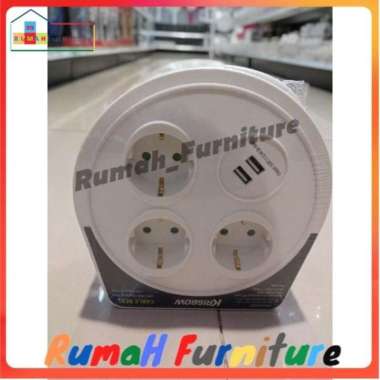 Kabel Roll 7 Meter Dengan Colokan USB/Kabel Stop kontak/Kabel Colokan