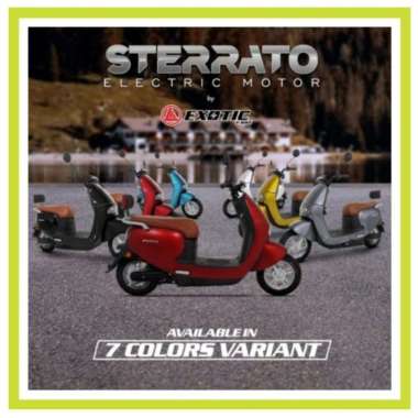 Sepeda Motor Listrik Pacific Sterrato