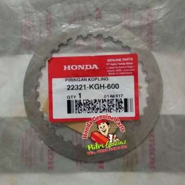 plat kopling plate clutch CS1 CB 150 R CBR 150 R LOKAL 22321-kgh-600 Ori Ahm Graciaz