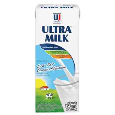 Promo Harga Ultra Milk Susu UHT Low Fat Coklat 250 ml - Blibli