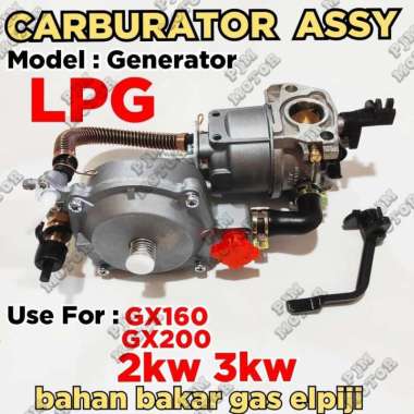 Carburator karburator gas LPG mesin penggerak mesin honda Gx160 Gx200