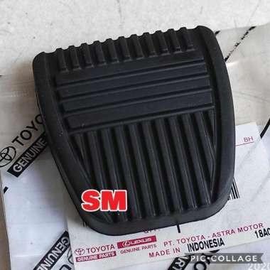 Satu Buah Karet Pedal Rem Kopling Avanza Xenia Rush Terios - Hitam