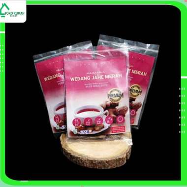 WEDANG JAHE MERAH / TEH JAHE MERAH - LENGKAP DENGAN GULA BATU