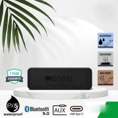 Eggel Active 2 Speaker Waterproof Portable Bluetooth Speaker - Resmi