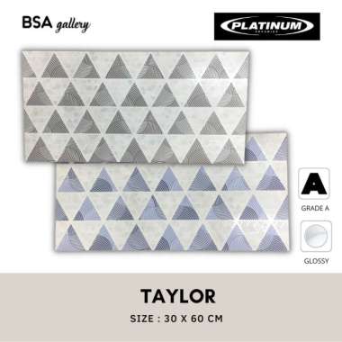 KERAMIK DINDING PLATINUM TAYLOR 30X60 MURAH / KERAMIK WC DAPUR GLOSSY BLUE