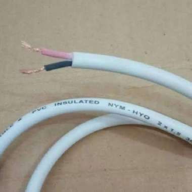 Kabel listrik serabut meteran 2x1,5