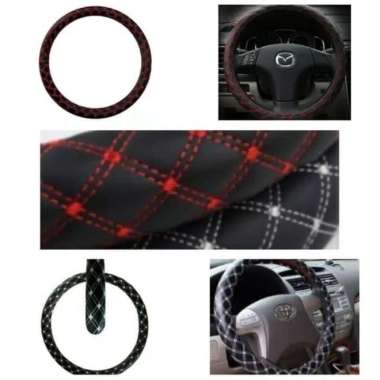 Sarung Stir Cover Setir Mobil Benang Kijang Grand