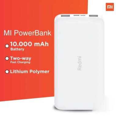 Redmi Power Bank 10000mAh - Hitam Putih