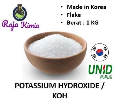 KOH/ Potassium Hydroxide / Kalium Hidroksida - 1 KG